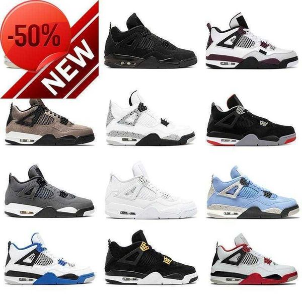 2022 arrival basketball shoes 4 4s university blue white oreo men women jumpman taupe haze pure money retro trainers sneakers 36 -46, Black
2022 arrival basketball shoes 4 4s university blue white oreo men women jumpman taupe haze pure money retro trainers sneakers 36 -46, Black