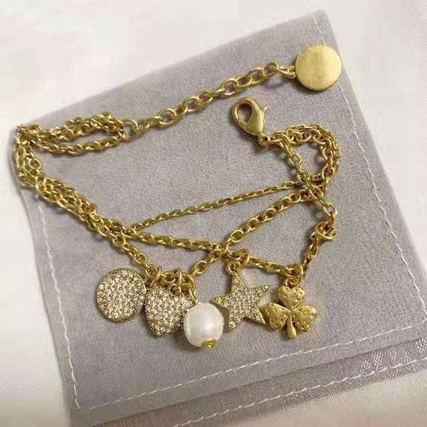 retro charm bracelets double layer bracelet alloy yellow bee hollow star heart gold coin round irregular bistratal white pearls clovers mult, Golden;silver
retro charm bracelets double layer bracelet alloy yellow bee hollow star heart gold coin round irregular bistratal white pearls clovers mult, Golden;silver