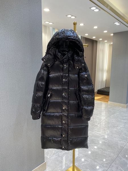 fashion women's down parkas xlong winter letter print puffer jacket monclair designer warm hooded casua lpadded coat, Black
fashion women's down parkas xlong winter letter print puffer jacket monclair designer warm hooded casua lpadded coat, Black