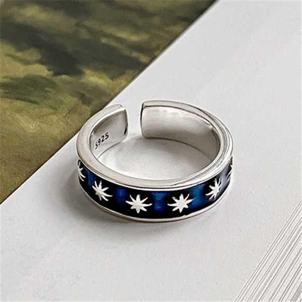 stars adjustable band ring 925 sterling silver vintage enamel engagement wedding promise rings for her us size 6 7 handmade design luxury je 
stars adjustable band ring 925 sterling silver vintage enamel engagement wedding promise rings for her us size 6 7 handmade design luxury je