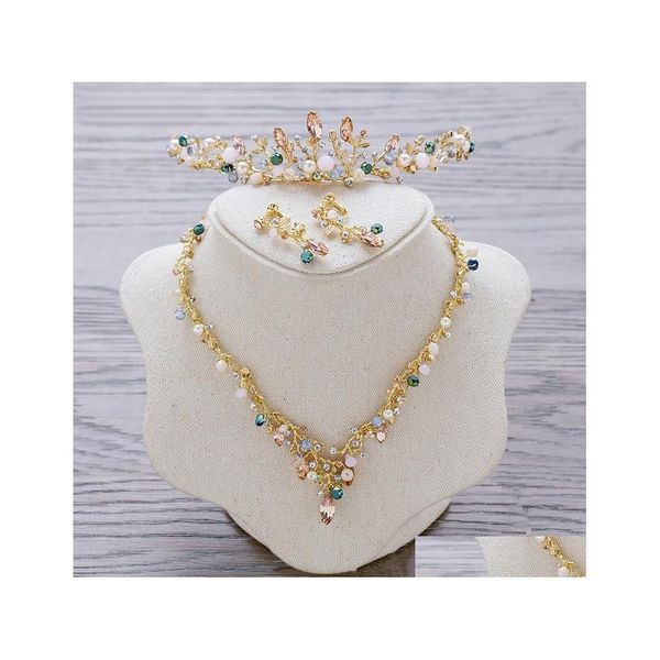 wedding jewelry sets vintage baroque bridal tiaras sets gold colorf crystals princess headwear stunning wedding earrings 2 p dhgarden dhnab, Slivery;golden
wedding jewelry sets vintage baroque bridal tiaras sets gold colorf crystals princess headwear stunning wedding earrings 2 p dhgarden dhnab, Slivery;golden