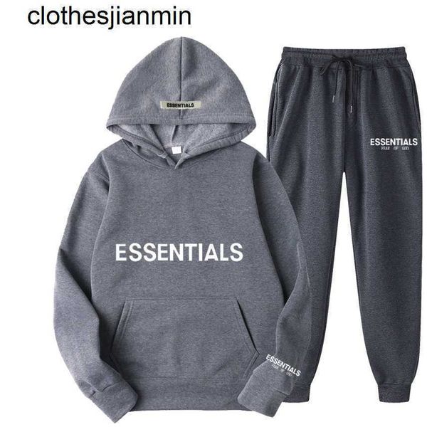 shop 80% sports suits hoodie brushed men's and women's casual suit sentials stamping sweater pants set factory wholesale retail, Gray
shop 80% sports suits hoodie brushed men's and women's casual suit sentials stamping sweater pants set factory wholesale retail, Gray