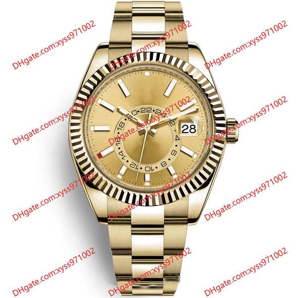 highquality men's watch 2813 automatic mechanical watch m326938 42mm gold dial sapphire glass gold stainless steel strap luxury wristwa, Slivery;brown
highquality men's watch 2813 automatic mechanical watch m326938 42mm gold dial sapphire glass gold stainless steel strap luxury wristwa, Slivery;brown