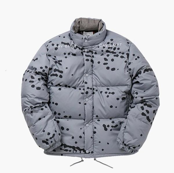 men's wool blends embroidered cav empt jacket thickened stand collar cotton padded jacket winter loose ce jacket coat 221124, Black
men's wool blends embroidered cav empt jacket thickened stand collar cotton padded jacket winter loose ce jacket coat 221124, Black