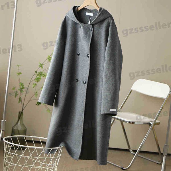 womens wool coat blends brand simple double breasted trench coats hooded loose cashmere fabric women coat autumn winter clothing 4 colors 09, Black
womens wool coat blends brand simple double breasted trench coats hooded loose cashmere fabric women coat autumn winter clothing 4 colors 09, Black