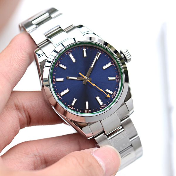 Men's luxury watch explorer blue round dial 40mm sapphire crystal glass folding buckle stainless steel 904L luminous waterproof fully automatic machine
Men's luxury watch explorer blue round dial 40mm sapphire crystal glass folding buckle stainless steel 904L luminous waterproof fully automatic machine