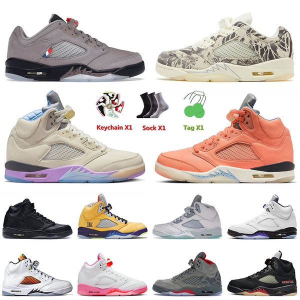 designer 5 5s v jumpman basketball shoes expression dj khaled x sail crimson bliss white black muslin mens women trainers sneakers big size, White;red
designer 5 5s v jumpman basketball shoes expression dj khaled x sail crimson bliss white black muslin mens women trainers sneakers big size, White;red