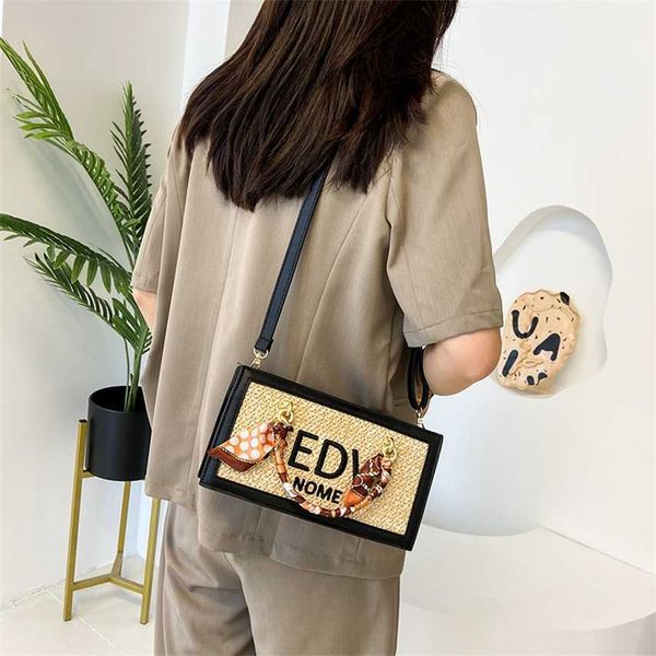 summer woven bag new fashion letter simple ins girl one shoulder messenger holiday box bag fashion outlet purse
summer woven bag new fashion letter simple ins girl one shoulder messenger holiday box bag fashion outlet purse
