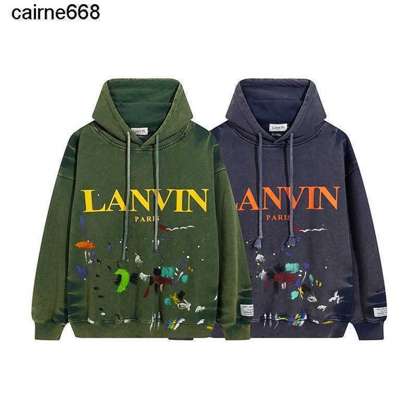 men's hoodies sweatshirts autumn new angeles designer splattered letter print galery dept hoodie, Black
men's hoodies sweatshirts autumn new angeles designer splattered letter print galery dept hoodie, Black