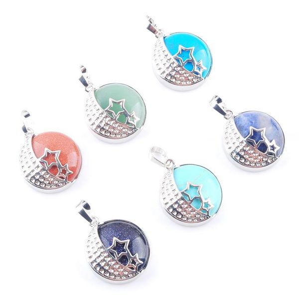 pendant necklaces natural crystal agate stone pendant jewelry opal agates aventurine round moon stars back hollow design dbn367 drop dhdq8, Silver
pendant necklaces natural crystal agate stone pendant jewelry opal agates aventurine round moon stars back hollow design dbn367 drop dhdq8, Silver