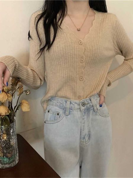 women's sweaters women long sleeve slim female spring autumn clothes solid color knitted simple v neck sweaters elegant outerwear cropp, White;black
women's sweaters women long sleeve slim female spring autumn clothes solid color knitted simple v neck sweaters elegant outerwear cropp, White;black