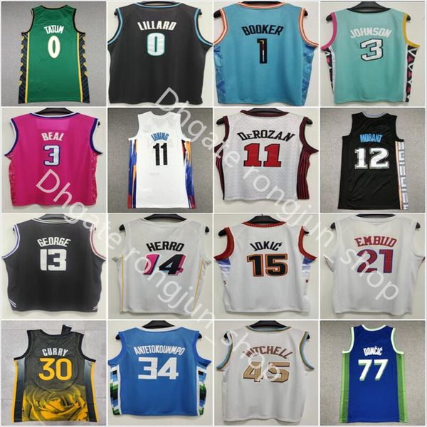 2022-23 new city basketball antetokounmpo irving mitchell george leonard lillard jokics derozan maxey embiid harden young curry poole doncic, Black;red
2022-23 new city basketball antetokounmpo irving mitchell george leonard lillard jokics derozan maxey embiid harden young curry poole doncic, Black;red