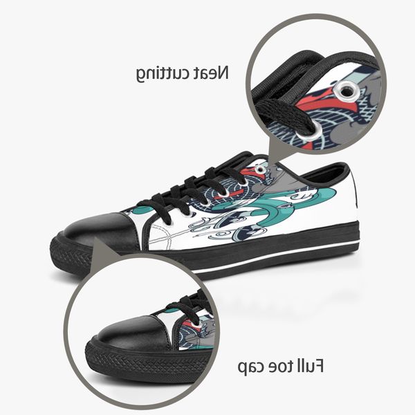 men women diy custom shoes low canvas skateboard sneakers triple black customization uv printing sports sneakers shizi 174-3
men women diy custom shoes low canvas skateboard sneakers triple black customization uv printing sports sneakers shizi 174-3