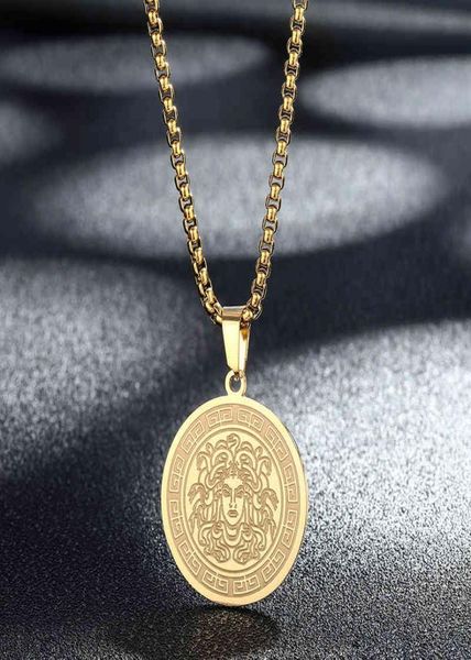 dainty mythology medusa gorgon necklace women men ancient greek symbol jewelry stainless steel pagan necklace gift4w437326150, Silver
dainty mythology medusa gorgon necklace women men ancient greek symbol jewelry stainless steel pagan necklace gift4w437326150, Silver