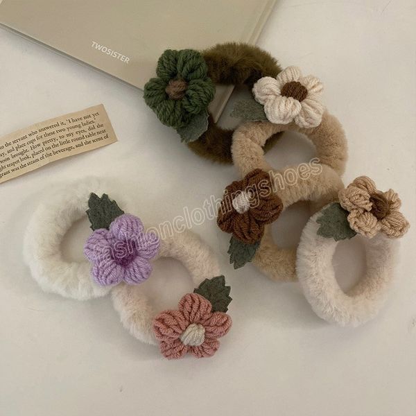 korean woman cute plush flower hairband elastics hair band scrunchies ladies ponytail hold hair accessories, Slivery;white
korean woman cute plush flower hairband elastics hair band scrunchies ladies ponytail hold hair accessories, Slivery;white