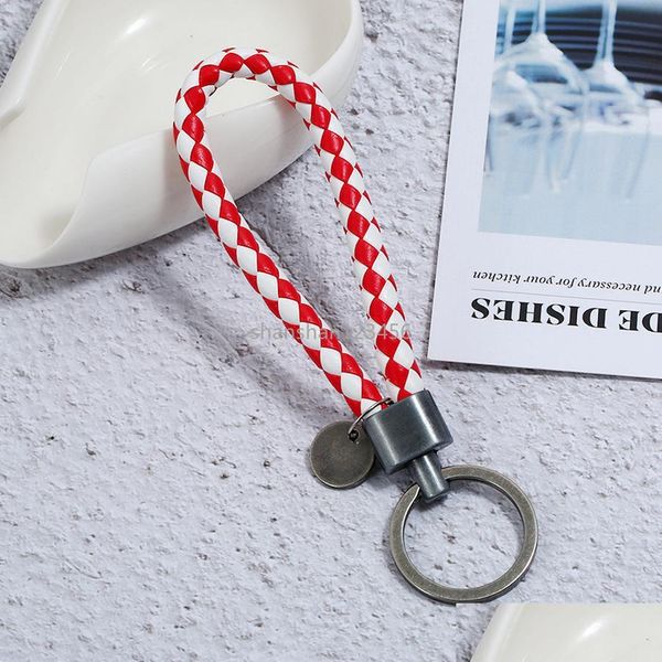 key rings coin charm simple ancient sier key ring hand weave pu leather keychain bag hang fashiono jewelry for women men black red d dh4zr, Slivery;golden
key rings coin charm simple ancient sier key ring hand weave pu leather keychain bag hang fashiono jewelry for women men black red d dh4zr, Slivery;golden
