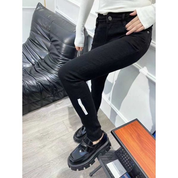 brand women's jeans designer design skinny jeans are black thin versatile and full of small design ideas, Blue
brand women's jeans designer design skinny jeans are black thin versatile and full of small design ideas, Blue
