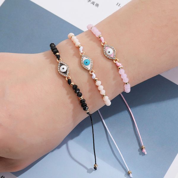 turkey evil eye bracelet bohemia blue eyes crystal beaded rope for women men jewelry, Golden;silver
turkey evil eye bracelet bohemia blue eyes crystal beaded rope for women men jewelry, Golden;silver
