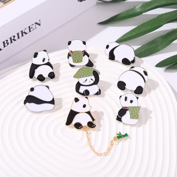 panda daily with bamboo hat enamel cute cartoon pins chinese bear brooches animal metal badges bag clothes pin up jewelry gift support custo, Gray
panda daily with bamboo hat enamel cute cartoon pins chinese bear brooches animal metal badges bag clothes pin up jewelry gift support custo, Gray