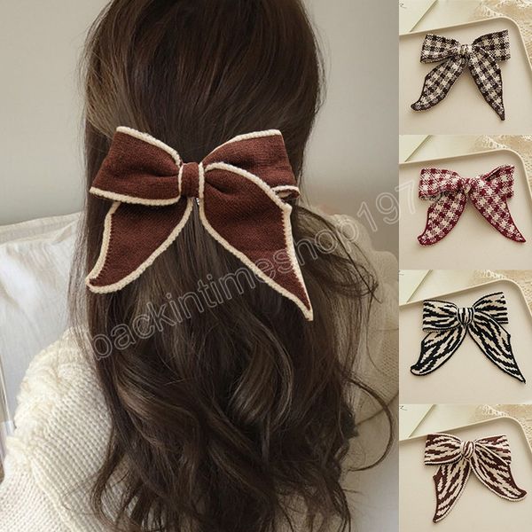 vintage fashion big bow hairpins girl hair clip cute elegant plush hairgrip solid color headwear ornament christmas, Slivery;white
vintage fashion big bow hairpins girl hair clip cute elegant plush hairgrip solid color headwear ornament christmas, Slivery;white