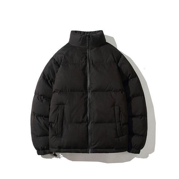men's wool blends winter jacket parkas thicken warm coat streetwear stand collar thick fashion casual padded 221124, Black
men's wool blends winter jacket parkas thicken warm coat streetwear stand collar thick fashion casual padded 221124, Black