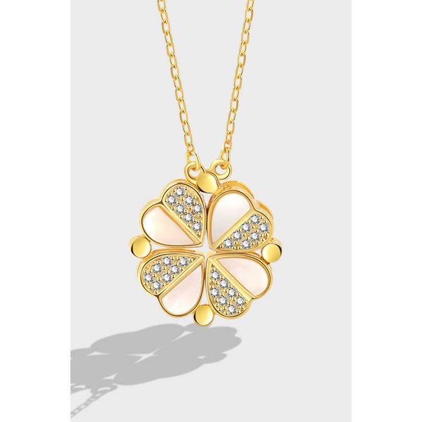 pendant s four leaf grass summer ins s925 sterling silver collar chain small white fritillaria magnetic love necklace female jewelry
pendant s four leaf grass summer ins s925 sterling silver collar chain small white fritillaria magnetic love necklace female jewelry