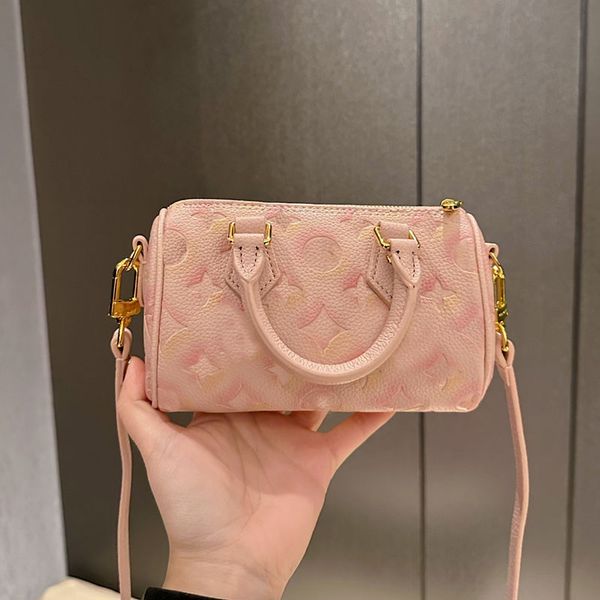 french womens speedy pillow boston pochette bags pink gradient handle totes outdoor sacoche adjustable shoulder strap luxury designer handba
french womens speedy pillow boston pochette bags pink gradient handle totes outdoor sacoche adjustable shoulder strap luxury designer handba