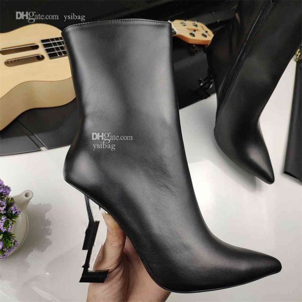 quality winter high designer boots leather yslity booties women ankle fashion luxury heel boot dfvbgd, Black
quality winter high designer boots leather yslity booties women ankle fashion luxury heel boot dfvbgd, Black