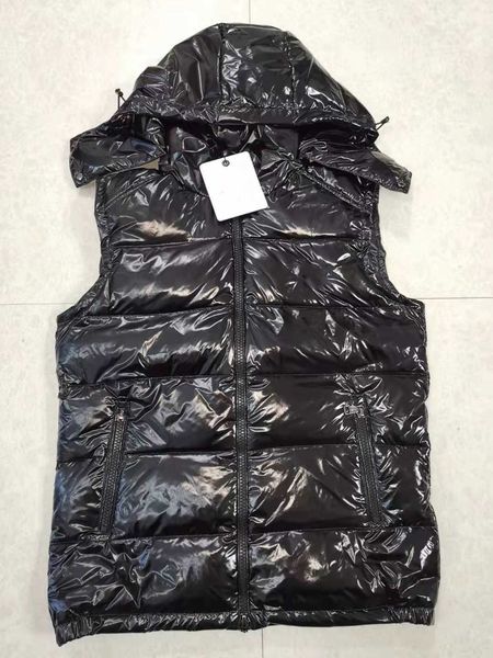 new designer winter men gilet down vest homme vests gilet parkas coat detachable hooded outerwear waterproof for mens and women windbreaker, Black;white
new designer winter men gilet down vest homme vests gilet parkas coat detachable hooded outerwear waterproof for mens and women windbreaker, Black;white