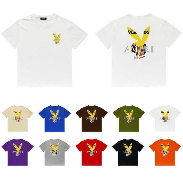 t-shirt for men amii fashion short sleeve cotton designer shirts2022 yellow rabbit head leisure hip hop high street round neck casual 3qcp, White;black
t-shirt for men amii fashion short sleeve cotton designer shirts2022 yellow rabbit head leisure hip hop high street round neck casual 3qcp, White;black