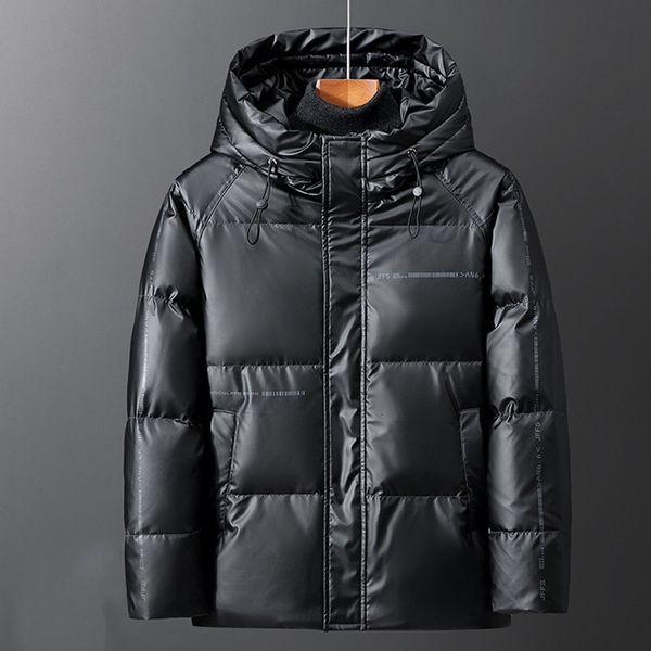 men's down parkas winter polyester men's down jacket hooded long sleeve cardigan pockets zipper print thick fashion casual down ja, Black
men's down parkas winter polyester men's down jacket hooded long sleeve cardigan pockets zipper print thick fashion casual down ja, Black