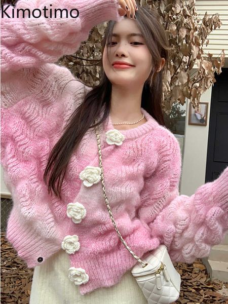 women's sweaters kimotimo gradient sweater vest women 2022 autumn three dimensional floral knitted korean sweet design loose jacket j2, White;black
women's sweaters kimotimo gradient sweater vest women 2022 autumn three dimensional floral knitted korean sweet design loose jacket j2, White;black