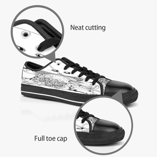 custom shoes classic canvas low cut skateboard casual triple black accept customization uv printing low mens womens sports sneakers breathab
custom shoes classic canvas low cut skateboard casual triple black accept customization uv printing low mens womens sports sneakers breathab