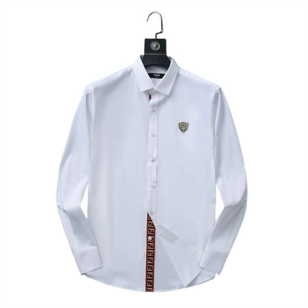 2023 italian luxury designer menswear casual business shirt social and cocktail shirt brand spring/summer slim fashion men's shirts siz, White;black
2023 italian luxury designer menswear casual business shirt social and cocktail shirt brand spring/summer slim fashion men's shirts siz, White;black
