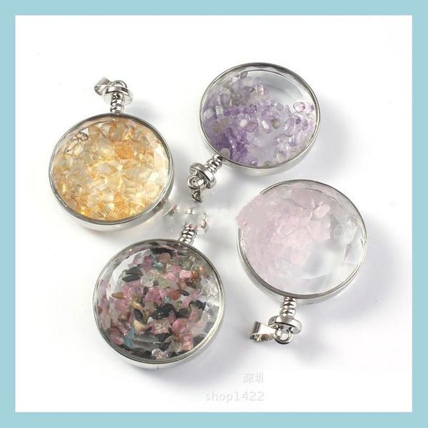 pendant necklaces chakra healing crystal wishing bottle pendants necklace for womens girls tumbled rock wicca tumble stone reiki ene dh8wc, Silver
pendant necklaces chakra healing crystal wishing bottle pendants necklace for womens girls tumbled rock wicca tumble stone reiki ene dh8wc, Silver