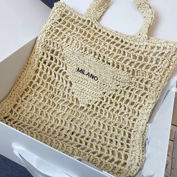 2022 straw bags with hollow letters from designer brands high-end luxurious tote fashion paper woven women's shoulder bags for the summ
2022 straw bags with hollow letters from designer brands high-end luxurious tote fashion paper woven women's shoulder bags for the summ