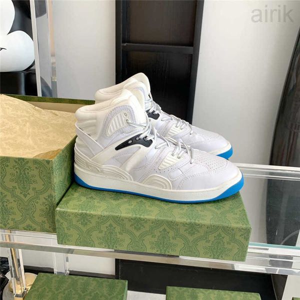 luxury designer casual shoes basket high basketball sneaker outdoor sneakers, Black