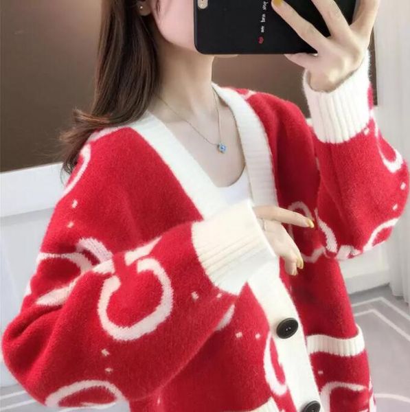 2022gg women's sweaters fashion rainbow designer women knitted sweaters loose-fitting outer wear spring cardigan lazy style sweater jac, White;black
2022gg women's sweaters fashion rainbow designer women knitted sweaters loose-fitting outer wear spring cardigan lazy style sweater jac, White;black