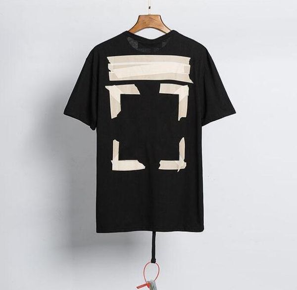 men's fashion designer offs t shirts luxury cotton loose t-shirts casual summer short sleeves oil painting black back print arrow women, White;black
men's fashion designer offs t shirts luxury cotton loose t-shirts casual summer short sleeves oil painting black back print arrow women, White;black