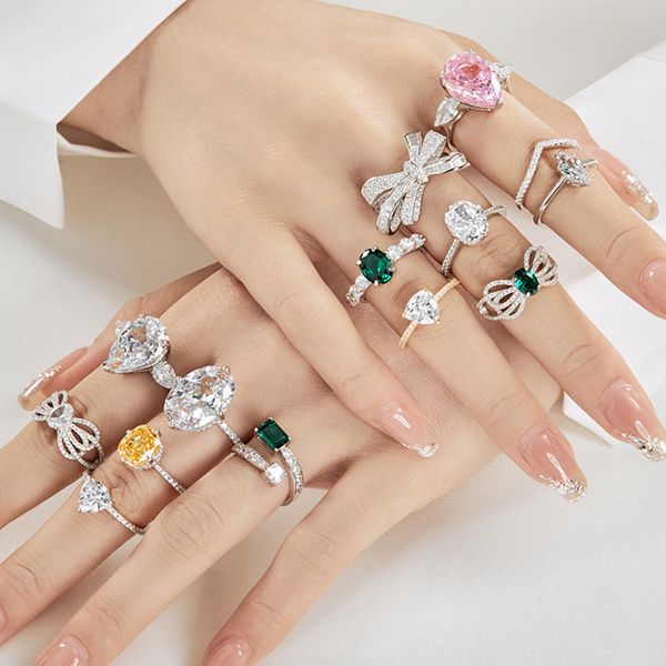 luxury jewelry diamond designer ring for woman real 925 sterling silver oval bowknot water drop ice flowers 8a cubic zirconia love bride wed, Slivery;golden
luxury jewelry diamond designer ring for woman real 925 sterling silver oval bowknot water drop ice flowers 8a cubic zirconia love bride wed, Slivery;golden