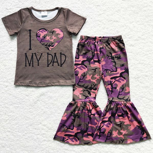 valentine's day baby girl clothes set i love my dad boutique kids clothing camouflage print girls bell bottom outfits wholesale bulk, White
valentine's day baby girl clothes set i love my dad boutique kids clothing camouflage print girls bell bottom outfits wholesale bulk, White