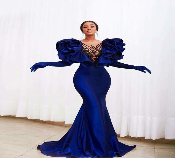2021 modest velvet royal blue mermaid prom dresses plus size ruffles black crystal beads cap sleeve elegant formal evening gowns v3357265
2021 modest velvet royal blue mermaid prom dresses plus size ruffles black crystal beads cap sleeve elegant formal evening gowns v3357265