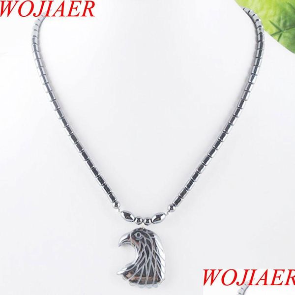 pendant necklaces natural hematite gem stone necklace black non magnetic eagle pendant 17 1/2 inches women jewelry f3035 drop delive dhqkz, Silver
pendant necklaces natural hematite gem stone necklace black non magnetic eagle pendant 17 1/2 inches women jewelry f3035 drop delive dhqkz, Silver