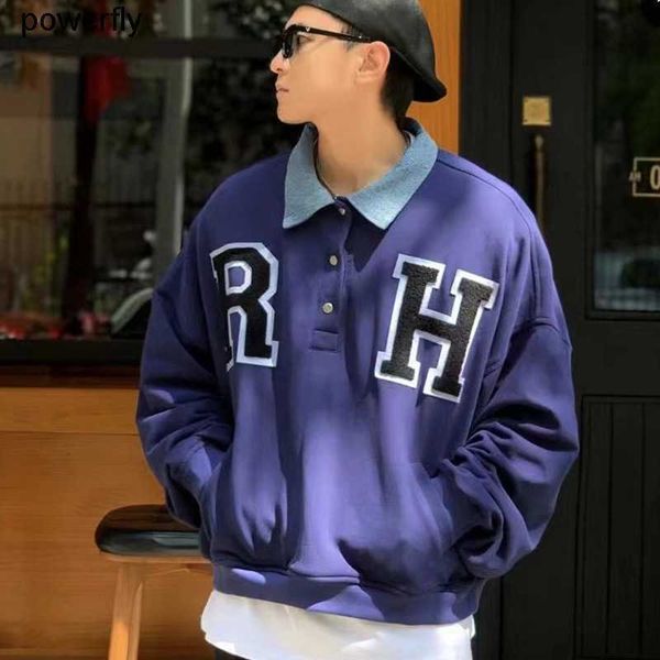 men's hoodies sweatshirts rhude designer polo long sleeved embroidered sweater jacket men's women's fashion brand hoodie, Black
men's hoodies sweatshirts rhude designer polo long sleeved embroidered sweater jacket men's women's fashion brand hoodie, Black