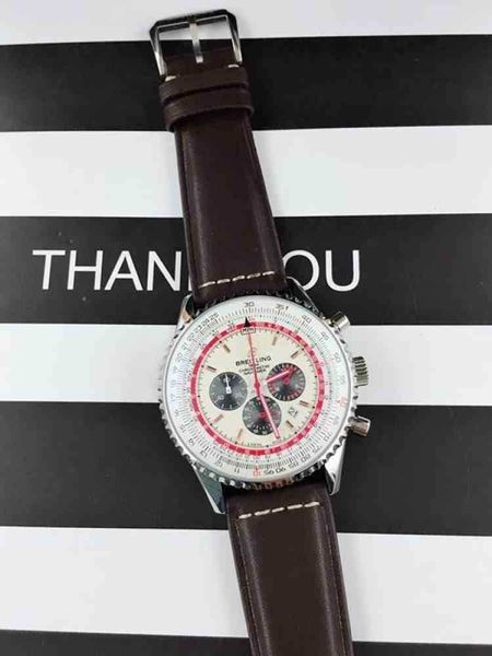 chronograph aaaaa luxury watches for men mechanics wristwatch breitlins aviation timekeeping swiss designer watch, Slivery;brown
chronograph aaaaa luxury watches for men mechanics wristwatch breitlins aviation timekeeping swiss designer watch, Slivery;brown