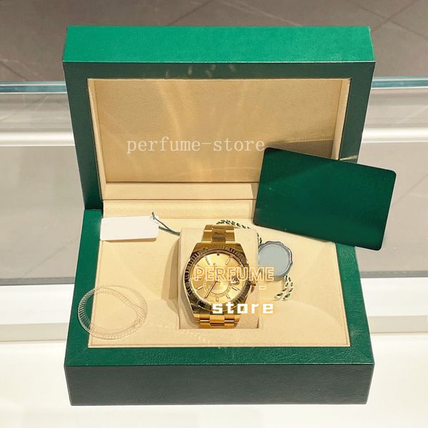 wristwatch sky-dweller luxury 42mm yellow gold 9001 champagne dial 326938 men's automatic watch, Slivery;brown
wristwatch sky-dweller luxury 42mm yellow gold 9001 champagne dial 326938 men's automatic watch, Slivery;brown