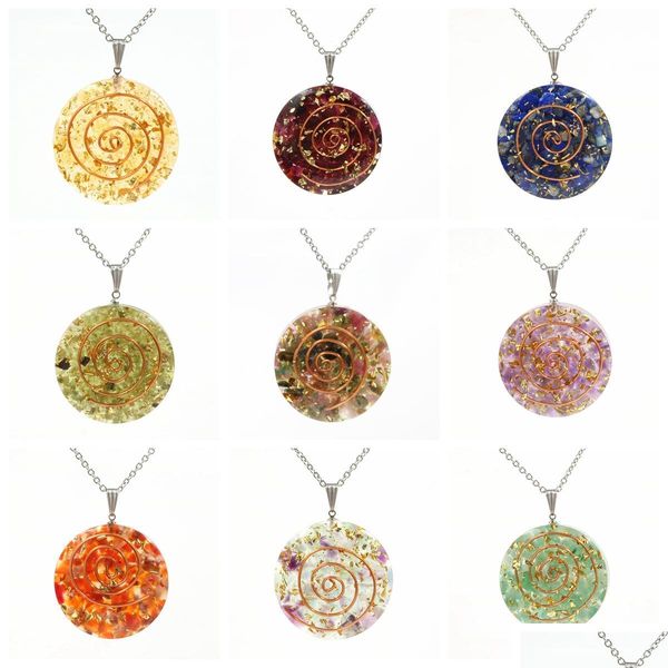 pendant necklaces qimoshi quartz round coin pendant yoga chakra necklace for women men stone crystal circle disc pendants je dhgarden dhhiw, Silver
pendant necklaces qimoshi quartz round coin pendant yoga chakra necklace for women men stone crystal circle disc pendants je dhgarden dhhiw, Silver