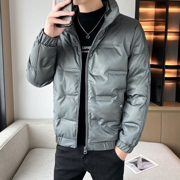 men's down parkas men's down jacket lightweight thickened short stand collar embossed winter clothing trend handsome white duck do, Black
men's down parkas men's down jacket lightweight thickened short stand collar embossed winter clothing trend handsome white duck do, Black