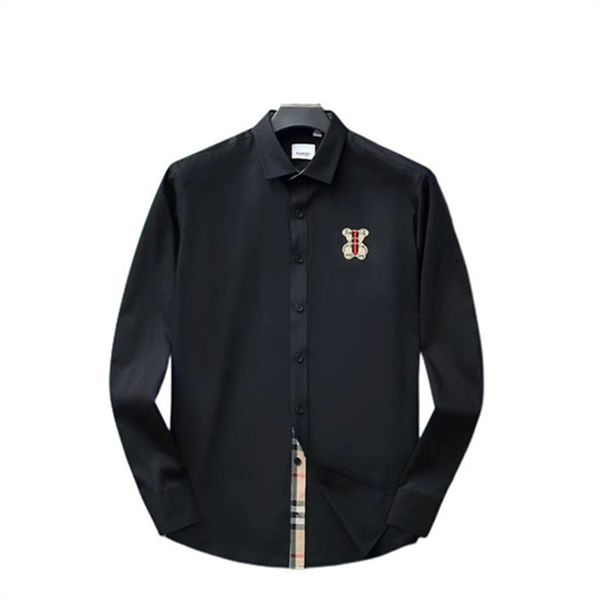 2023 the european new men shirts slim fit floral printed long sleeve button male business casual designer men's shirt t-shirt casual as, White;black
2023 the european new men shirts slim fit floral printed long sleeve button male business casual designer men's shirt t-shirt casual as, White;black
