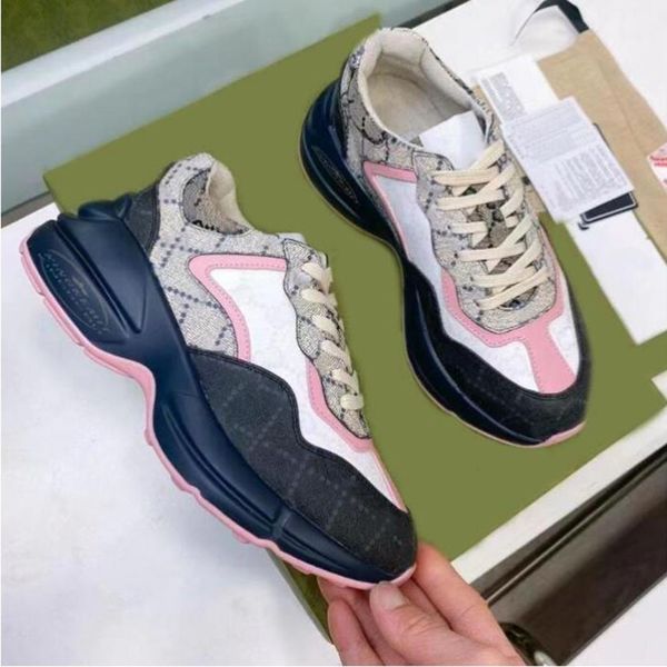 22ss designer rhyton shoes multicolor sneakers men women trainers vintage chaussures platform sneaker strawberry mouse mouth shoe with dust, Red;white
22ss designer rhyton shoes multicolor sneakers men women trainers vintage chaussures platform sneaker strawberry mouse mouth shoe with dust, Red;white